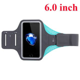 Waterproof Sports Armband Phone Case For iPhone 6 7 8 X For Samsung For Huawei Universal Sport Phone Case Arm Band Running - Amzon World