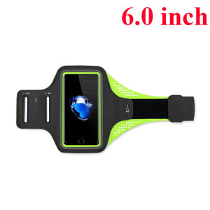 Waterproof Sports Armband Phone Case For iPhone 6 7 8 X For Samsung For Huawei Universal Sport Phone Case Arm Band Running - Amzon World