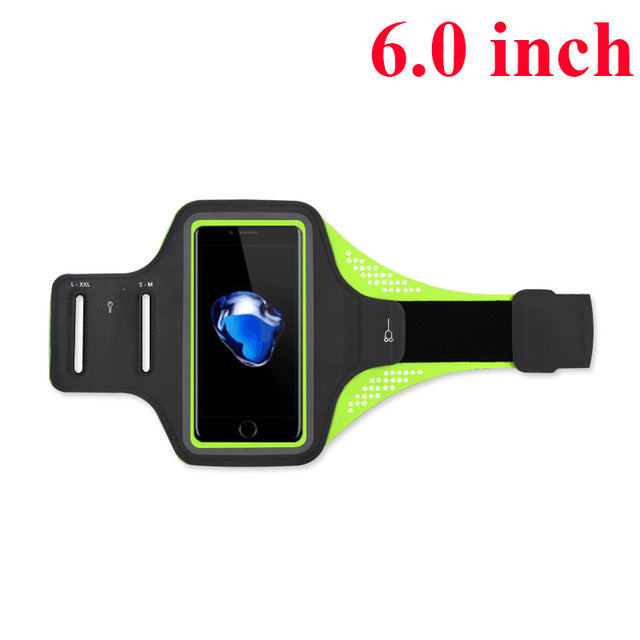 Waterproof Sports Armband Phone Case For iPhone 6 7 8 X For Samsung For Huawei Universal Sport Phone Case Arm Band Running - Amzon World