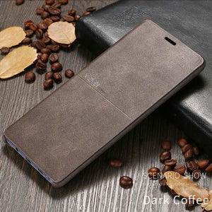 X-Level Luxury top Quality Retro Classic Flip Leather Case For Samsung Galaxy S8 S7 Edge S10e plus Note 9 8 note 7 5 flip cover - Amzon World