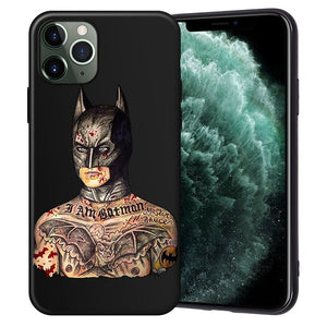 XIX for Funda iPhone 11 Pro Case 5 5S 6 6S 7 8 Plus X XS Max Tattoo Cartoon for Cover iPhone 7 Case Soft TPU for iPhone XR Case - Amzon World