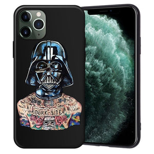 XIX for Funda iPhone 11 Pro Case 5 5S 6 6S 7 8 Plus X XS Max Tattoo Cartoon for Cover iPhone 7 Case Soft TPU for iPhone XR Case - Amzon World