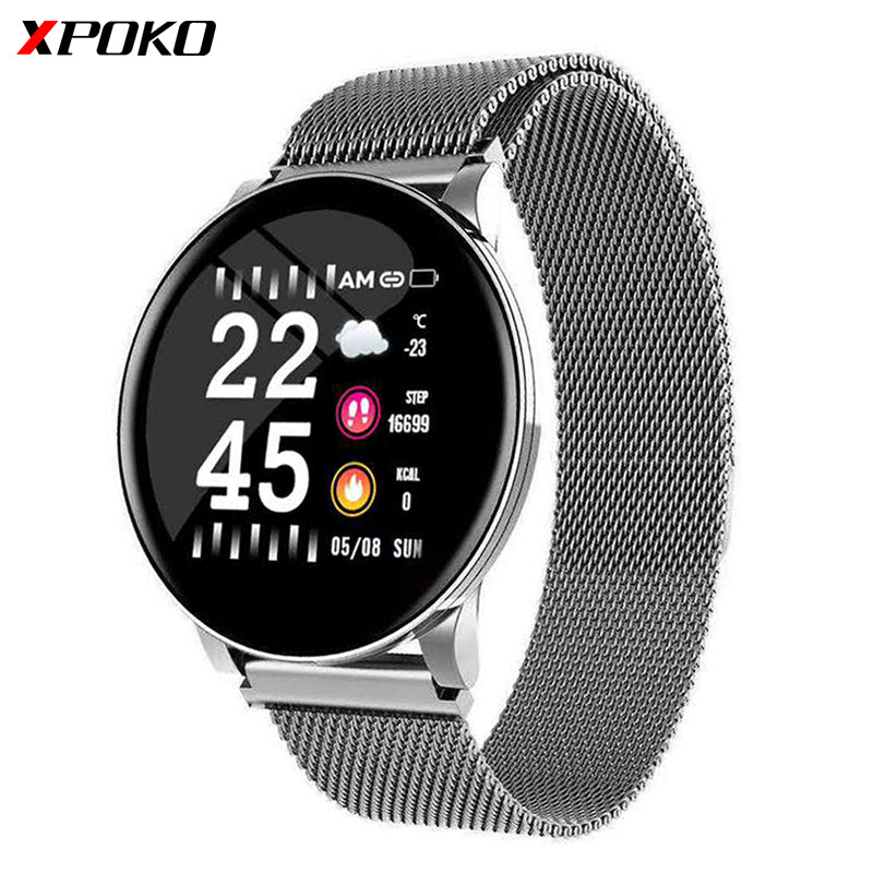 XPOKO S9 Waterproof Smart Watch For iOS Android Bluetooth Sports Smartwatch Men Women Watches Heart Rate Monitor Blood Pressure - Amzon World