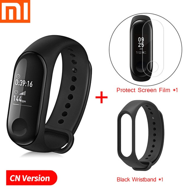 Xiaomi Mi Band 3 Fitness Tracker Waterproof Sport Smart Band Bracelet Heart Rate Smart Wristband OLED Smartband For Android IOS - Amzon World