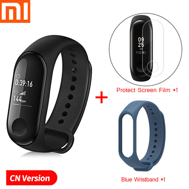 Xiaomi Mi Band 3 Fitness Tracker Waterproof Sport Smart Band Bracelet Heart Rate Smart Wristband OLED Smartband For Android IOS - Amzon World