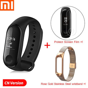Xiaomi Mi Band 3 Fitness Tracker Waterproof Sport Smart Band Bracelet Heart Rate Smart Wristband OLED Smartband For Android IOS - Amzon World