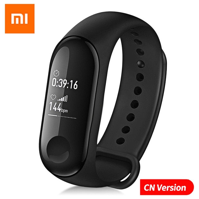 Xiaomi Mi Band 3 Fitness Tracker Waterproof Sport Smart Band Bracelet Heart Rate Smart Wristband OLED Smartband For Android IOS - Amzon World