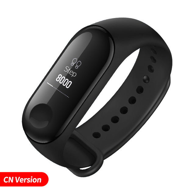 Xiaomi Mi Band 3 Smart Wristband Fitness Bracelet MiBand Band3  0.78" Message Display OLED Message Heart Rate Time Smartband - Amzon World
