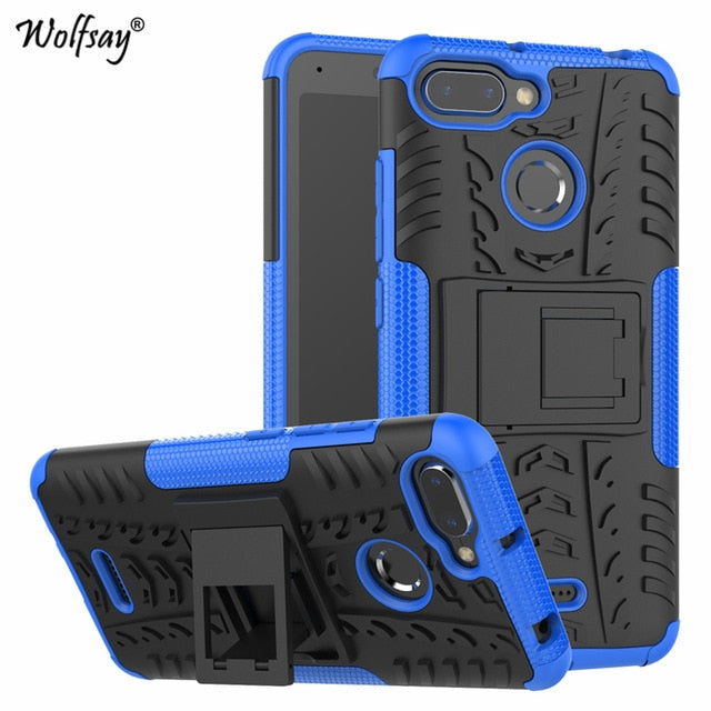 Xiaomi Redmi 6 Case Shockproof Armor Silicone Hard Back Phone Case For Xiaomi Redmi 6 Cover For Xiaomi Redmi6 Phone Shell Fundas - Amzon World