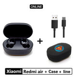 Xiaomi Redmi Airdots TWS Bluetooth 5.0  Earphone Stereo Wireless Active Noise Cancellation With Mic Handsfree Earbuds AI Control - Amzon World