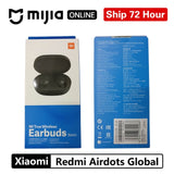 Xiaomi Redmi Airdots TWS Bluetooth 5.0  Earphone Stereo Wireless Active Noise Cancellation With Mic Handsfree Earbuds AI Control - Amzon World