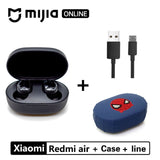 Xiaomi Redmi Airdots TWS Bluetooth 5.0  Earphone Stereo Wireless Active Noise Cancellation With Mic Handsfree Earbuds AI Control - Amzon World
