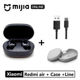 Xiaomi Redmi Airdots TWS Bluetooth 5.0  Earphone Stereo Wireless Active Noise Cancellation With Mic Handsfree Earbuds AI Control - Amzon World