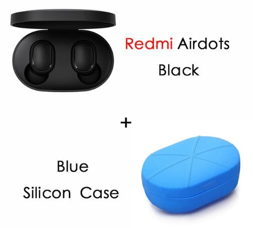 Xiaomi Redmi Airdots TWS Bluetooth Earphone Stereo bass BT 5.0 Eeadphones With Mic Handsfree Earbuds AI Control - Amzon World