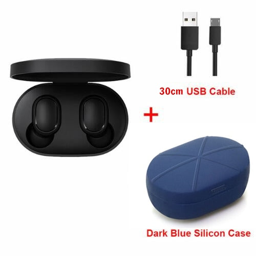 Xiaomi Redmi Airdots TWS Bluetooth Earphone Stereo bass BT 5.0 Eeadphones With Mic Handsfree Earbuds AI Control - Amzon World