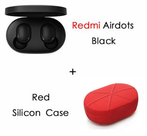 Xiaomi Redmi Airdots TWS Bluetooth Earphone Stereo bass BT 5.0 Eeadphones With Mic Handsfree Earbuds AI Control - Amzon World