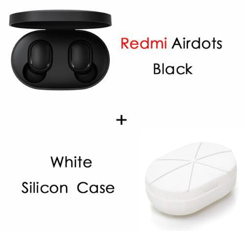 Xiaomi Redmi Airdots TWS Bluetooth Earphone Stereo bass BT 5.0 Eeadphones With Mic Handsfree Earbuds AI Control - Amzon World