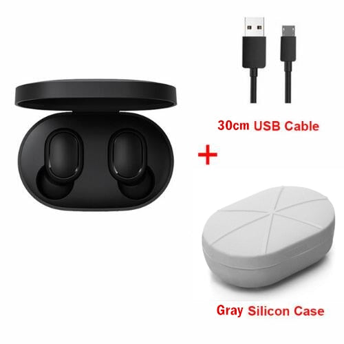Xiaomi Redmi Airdots TWS Bluetooth Earphone Stereo bass BT 5.0 Eeadphones With Mic Handsfree Earbuds AI Control - Amzon World