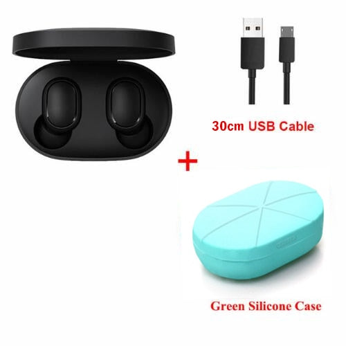 Xiaomi Redmi Airdots TWS Bluetooth Earphone Stereo bass BT 5.0 Eeadphones With Mic Handsfree Earbuds AI Control - Amzon World