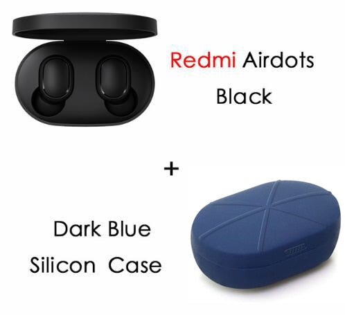 Xiaomi Redmi Airdots TWS Bluetooth Earphone Stereo bass BT 5.0 Eeadphones With Mic Handsfree Earbuds AI Control - Amzon World