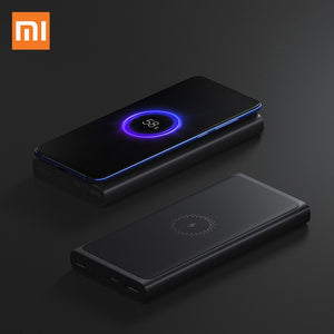 Xiaomi Wireless Power bank 10000mAh PLM11ZM  USB Type C Mi Powerbank 10000 Qi Fast Wireless Charger Portable Charging Poverbank - Amzon World