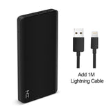 Xiaomi ZMI Power Bank 10000mAh Powerbank External Battery portable charging Quick Charge 2.0 Two-Way Fast Charge Pack for iPhone - Amzon World