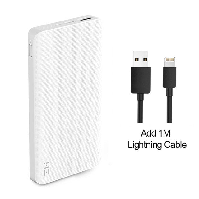 Xiaomi ZMI Power Bank 10000mAh Powerbank External Battery portable charging Quick Charge 2.0 Two-Way Fast Charge Pack for iPhone - Amzon World
