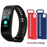 Y5 Smart Bracelet  Heart Rate Blood Pressure Monitor Tracker Fitness Tracker Smart Wristband Waterproof Smart Watch Pedometer - Amzon World