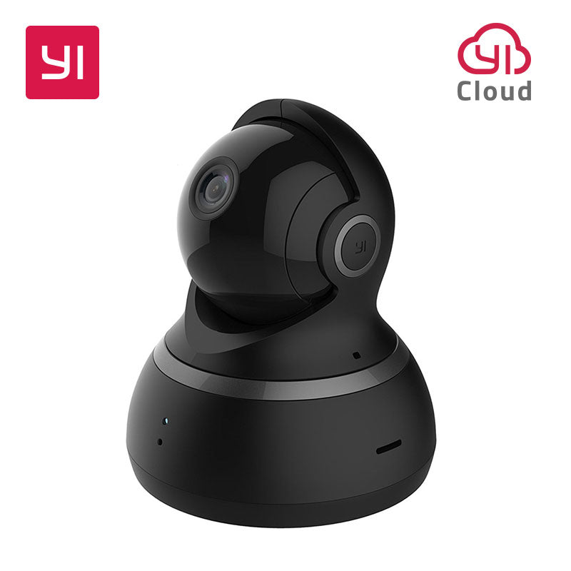YI Dome Camera 1080P Pan/Tilt/Zoom Wireless IP Security Surveillance System Complete 360 Degree Coverage Night Vision Black - Amzon World