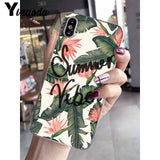 Yinuoda Cool in summer Soft Silicone Transparent Phone Case for iPhone 5 5Sx 6 7 7plus 8 8Plus X XS MAX XR - Amzon World