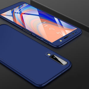 ZNP 360 Degree Full Cover Phone Case For Samsung Galaxy A3 A5 A6 A7 A9 Protection Case For Galaxy A6 A8 J4 J6 Plus J8 J6 Cases - Amzon World