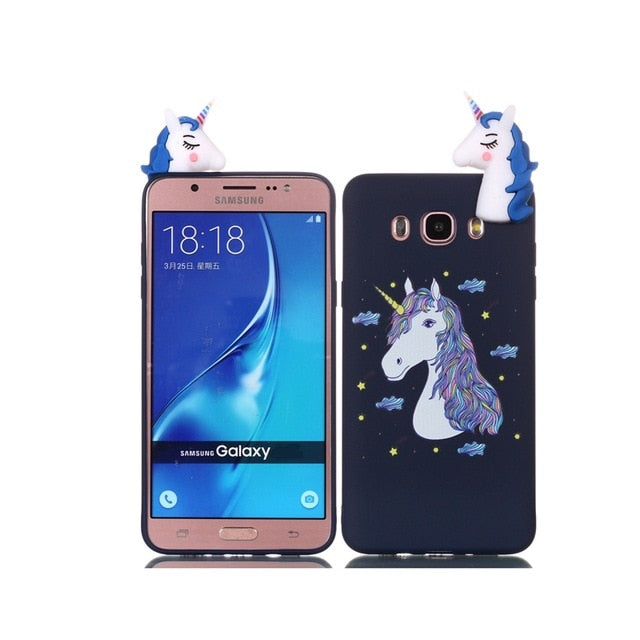 etui for Samsung Galaxy J5 2016 j510 Phone Case 3D Unicorn Panda Dog Silicone Case Cover on sFor Coque Samsung J5 J3 J7 J Cases - Amzon World