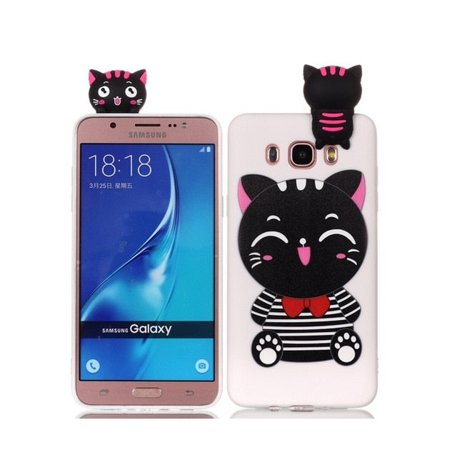 etui for Samsung Galaxy J5 2016 j510 Phone Case 3D Unicorn Panda Dog Silicone Case Cover on sFor Coque Samsung J5 J3 J7 J Cases - Amzon World