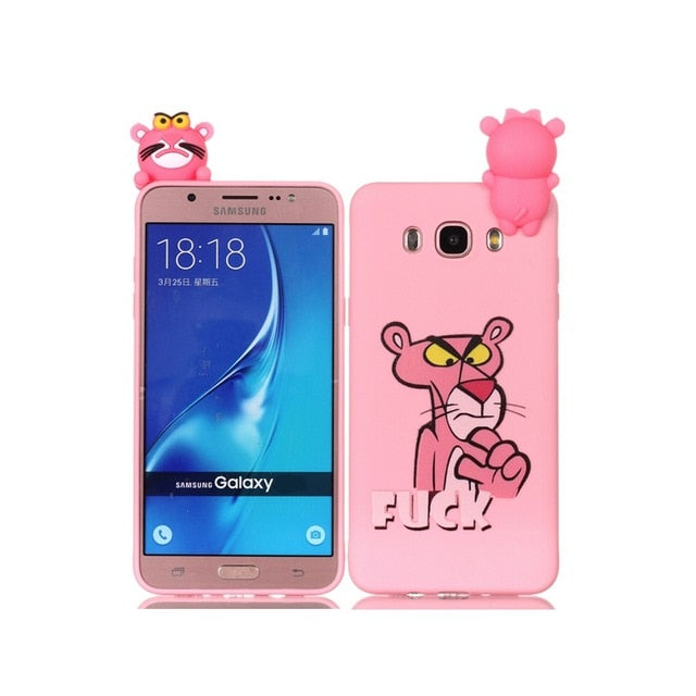 etui for Samsung Galaxy J5 2016 j510 Phone Case 3D Unicorn Panda Dog Silicone Case Cover on sFor Coque Samsung J5 J3 J7 J Cases - Amzon World