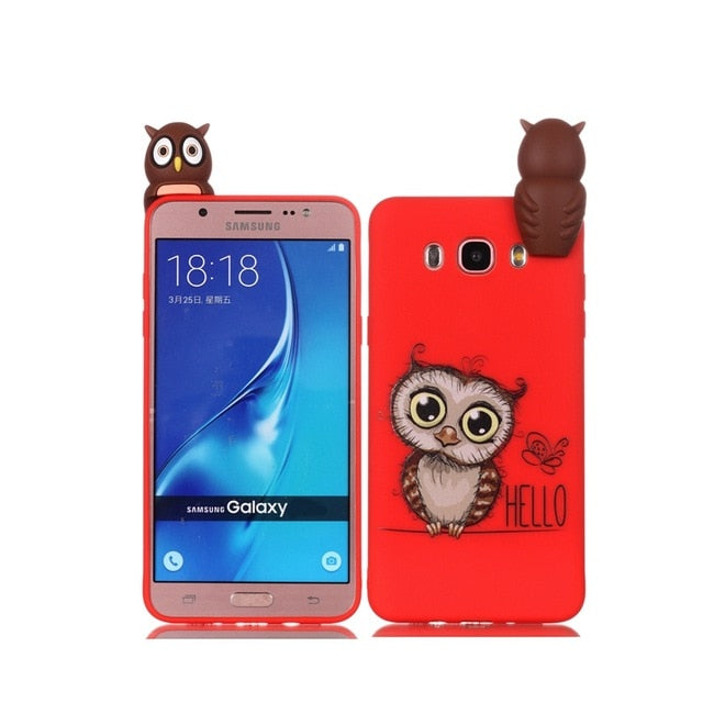 etui for Samsung Galaxy J5 2016 j510 Phone Case 3D Unicorn Panda Dog Silicone Case Cover on sFor Coque Samsung J5 J3 J7 J Cases - Amzon World