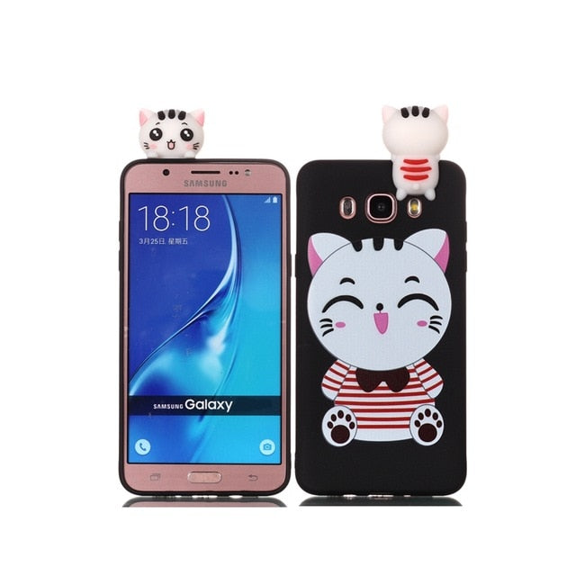 etui for Samsung Galaxy J5 2016 j510 Phone Case 3D Unicorn Panda Dog Silicone Case Cover on sFor Coque Samsung J5 J3 J7 J Cases - Amzon World