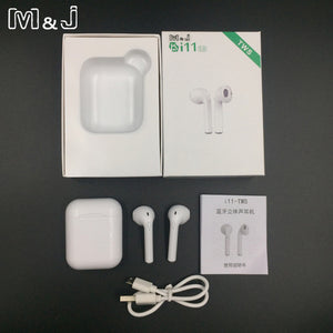 i11 TWS Wireless Stereo earbuds Bluetooth 5.0 Headset Auto Pairing Sports Earphone for Iphone Android Huawei not i9s i10 i13 i60 - Amzon World