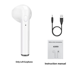 i7s Tws Wireless Headphones Bluetooth Earphones Air Earbuds Handsfree in ear Headset with Charging Box For iPhone huawei Xiaomi - Amzon World
