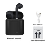 i7s Tws Wireless Headphones Bluetooth Earphones Air Earbuds Handsfree in ear Headset with Charging Box For iPhone huawei Xiaomi - Amzon World