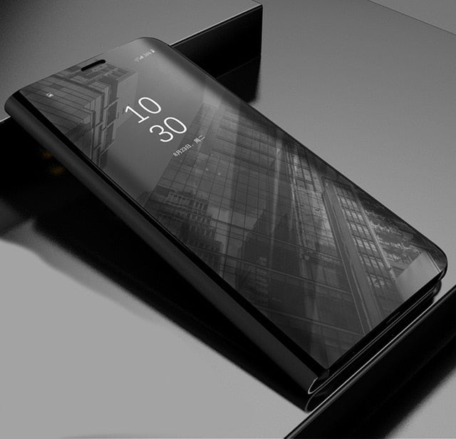 luxury Smart Mirror Flip Phone Case For OPPO R11R15 R11S R17 R9S R9 F11 Pro Plus Find X A7 A3 A5 A3S A83 A71 F9 F7 F5 Cover Case - Amzon World