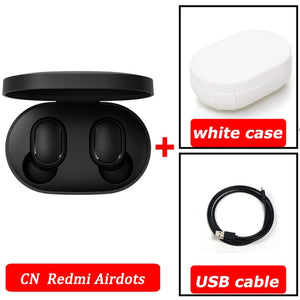 xiaomi airdots Redmi Airdots TWS Wireless earphone Voice control Bluetooth 5.0 Noise reduction Tap Control - Amzon World